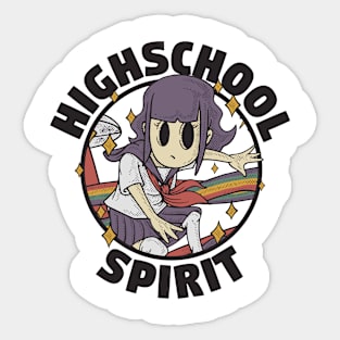 High School Spring Pride Sticker